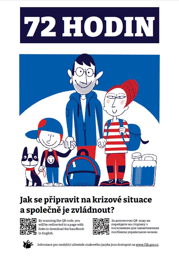 JAK SE PŘIPRAVIT NA KRIZOVÉ SITUACE – PRAVIDLO 72 HODIN 
