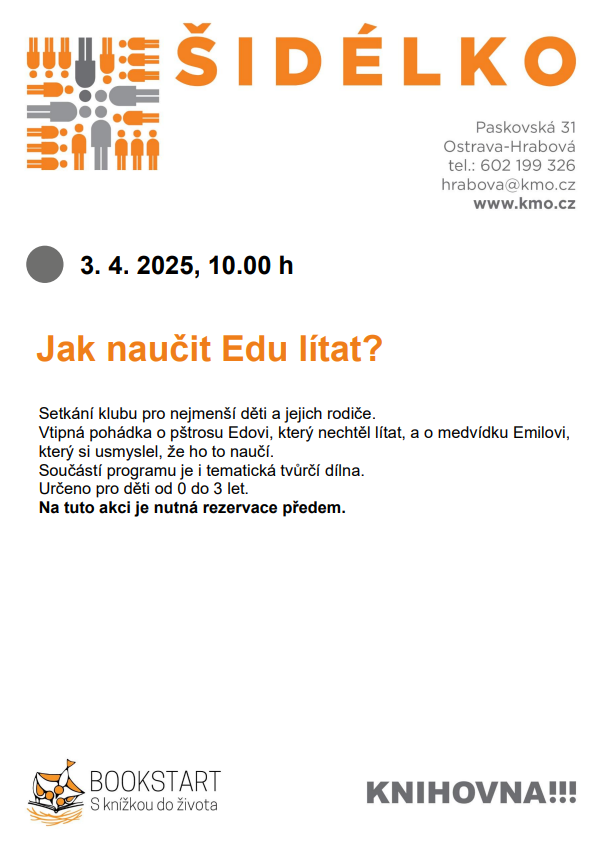 KNIHOVNA ZVE DO KLUBU ŠIDÉLKO 