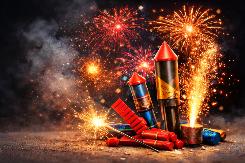 POUŽÍVÁNÍ PYROTECHNIKY V OSTRAVĚ-HRABOVÉ 
