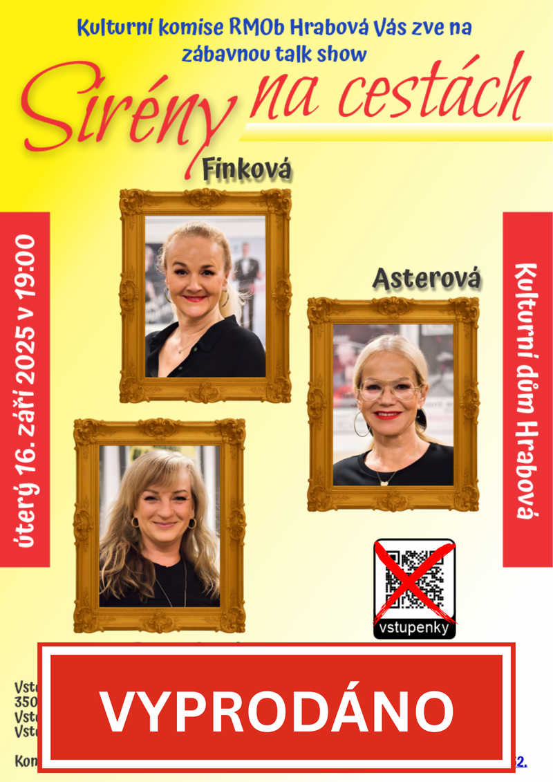 SIRÉNY NA CESTÁCH - VYPRODÁNO