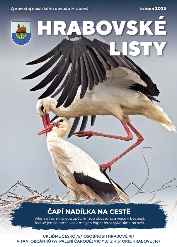 VYŠLY KVĚTNOVÉ HRABOVSKÉ LISTY 